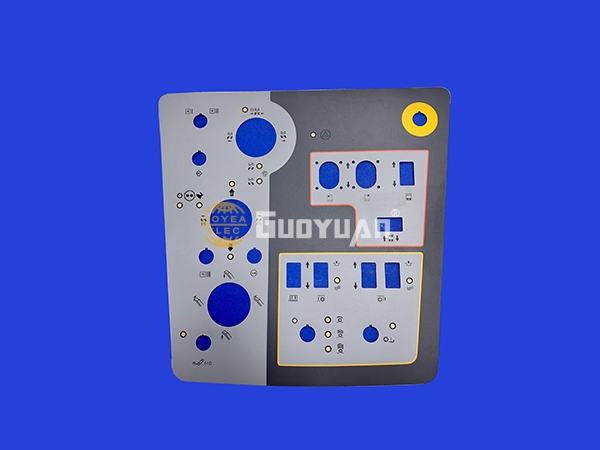 銑刨機(jī)操控臺面貼